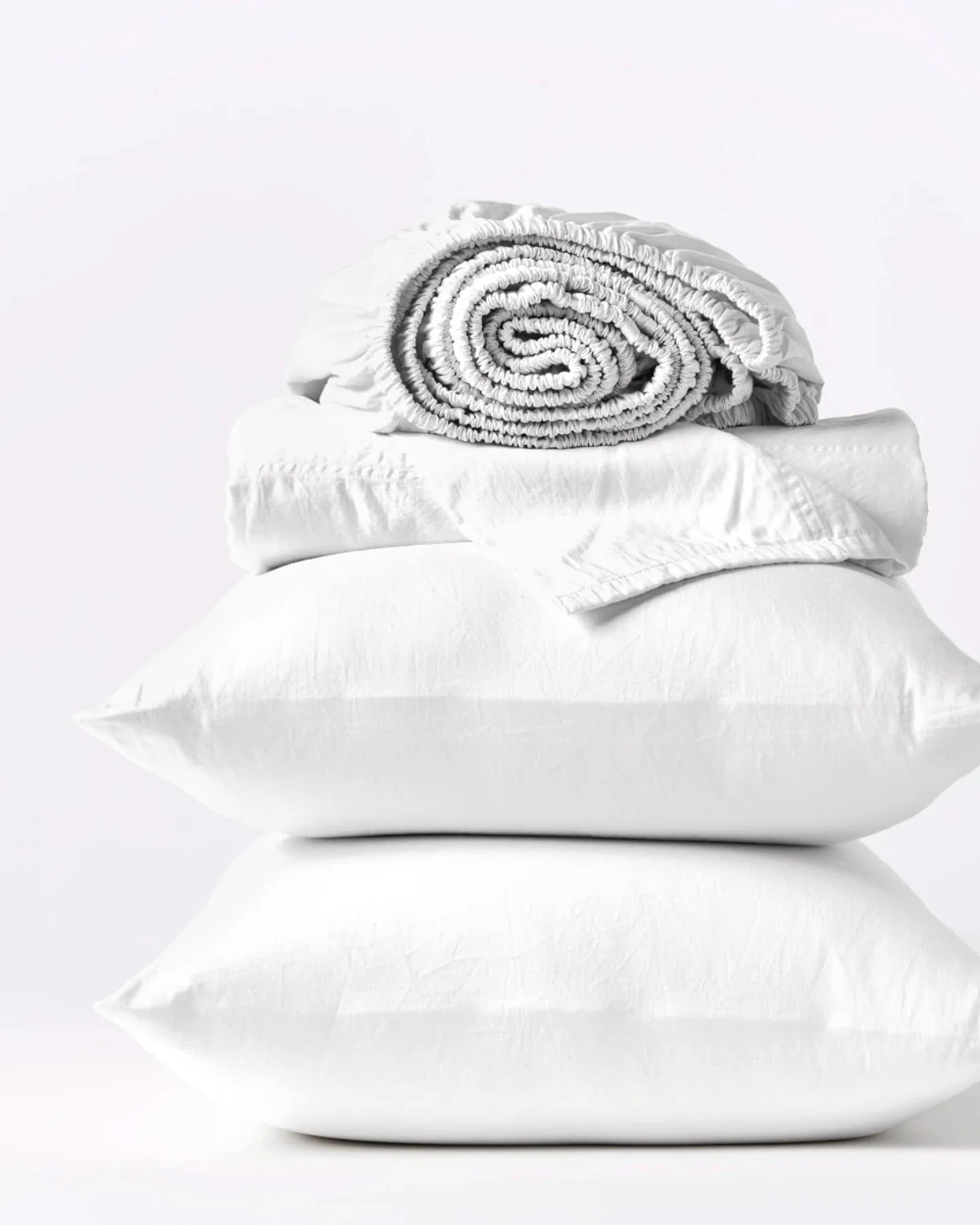 Audrey Organic Relaxed Sateen Cotton Bedding Set - 600TC - Image 3