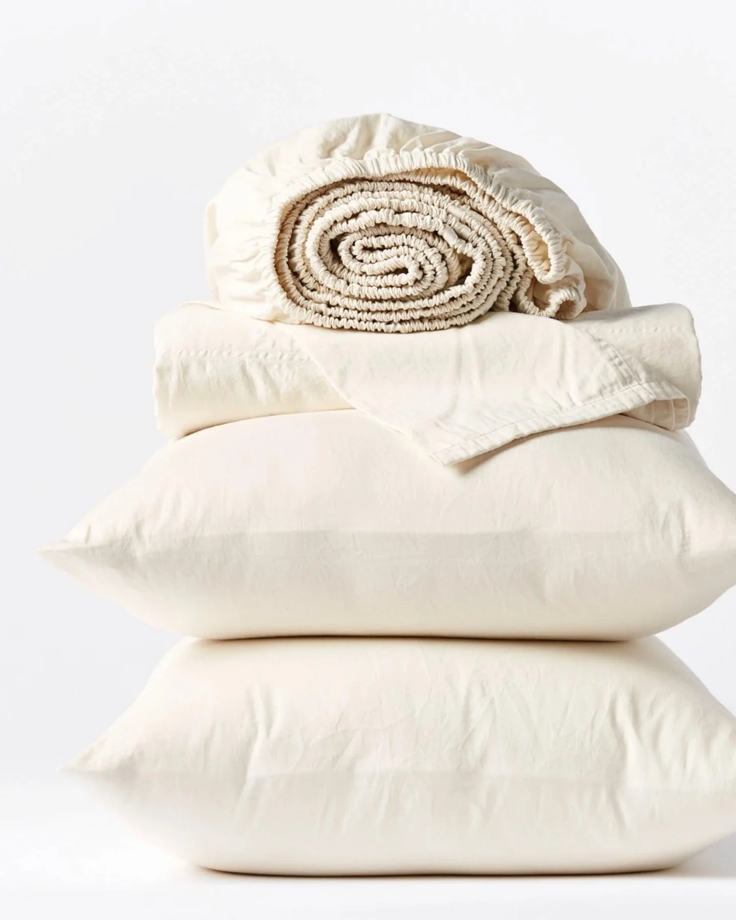 Audrey Organic Relaxed Sateen Cotton Bedding Set - 600TC - Image 4