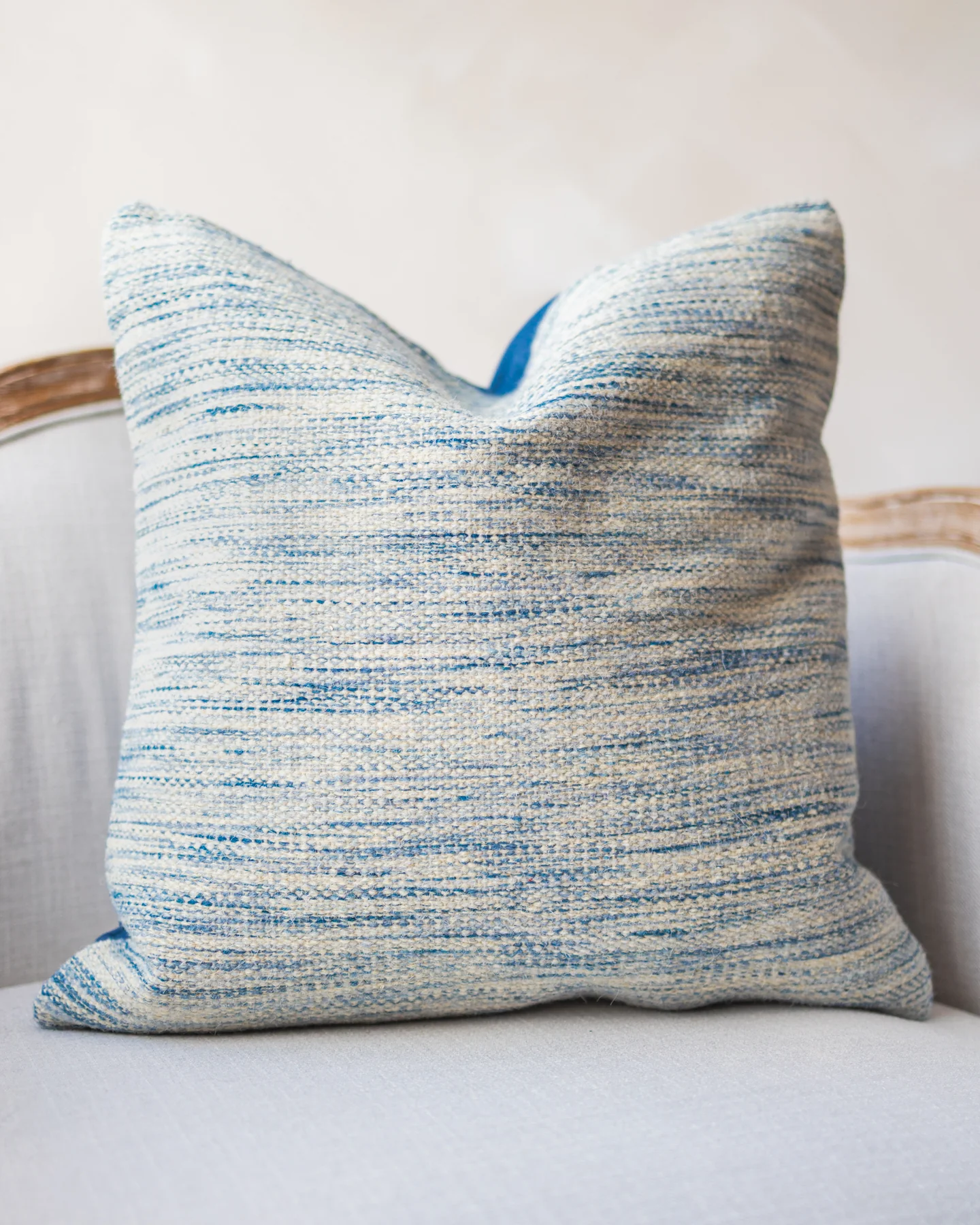 Aurora Organic Wool Throw Pillow - Image 4