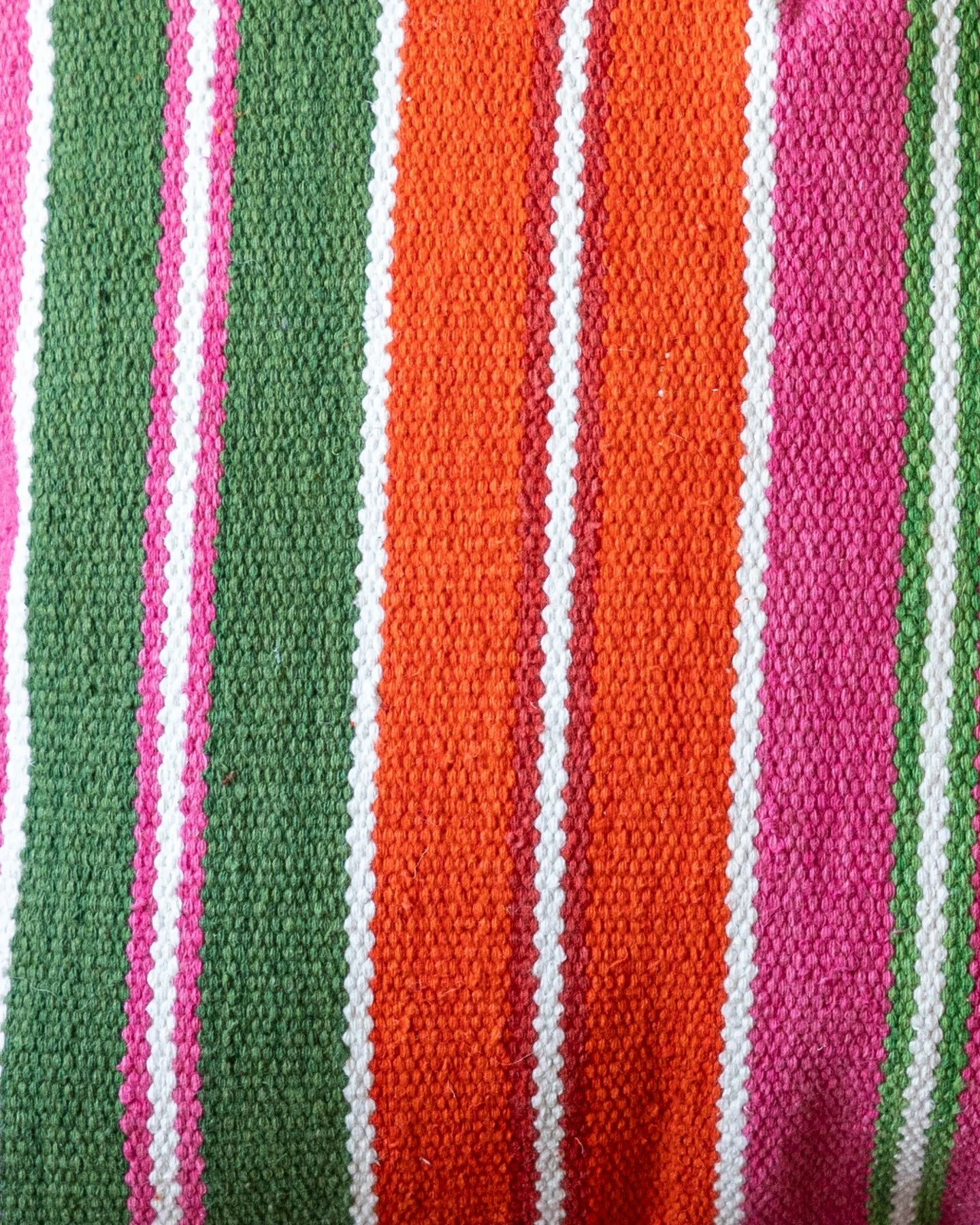 Blake Organic Cotton Striped Throw Pillow - Image 3