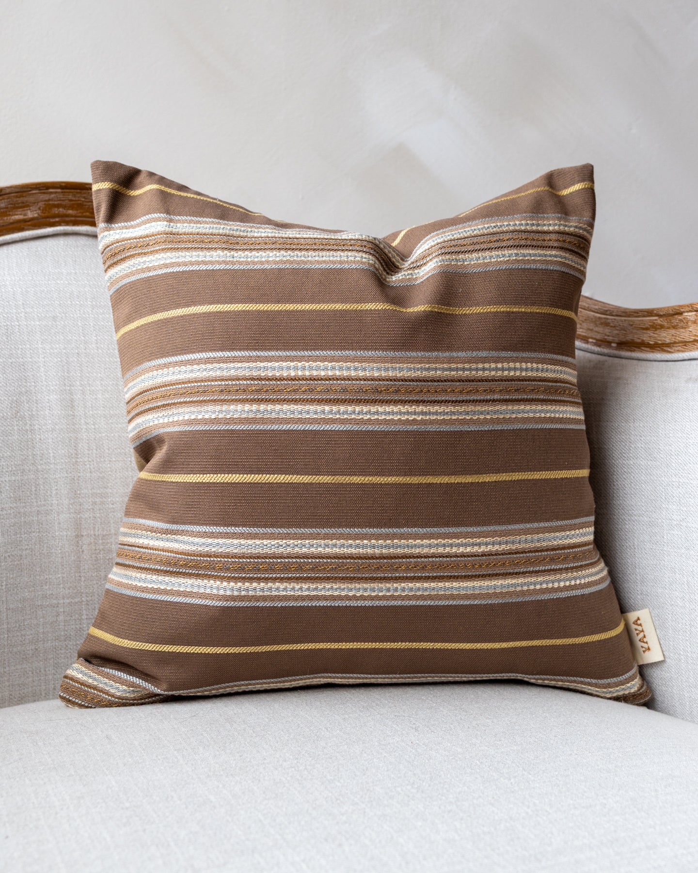Casey Striped Throw Pillow
