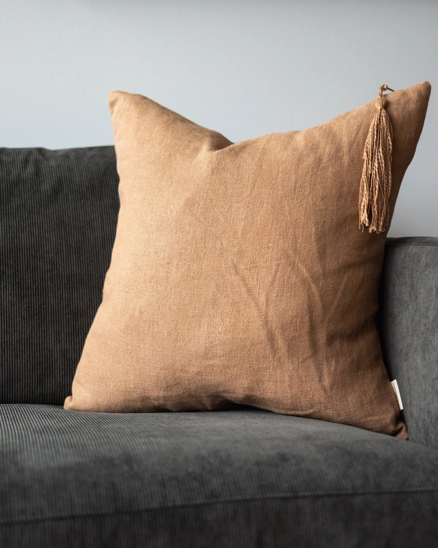 Chiara Organic Linen Throw Pillow - Image 12