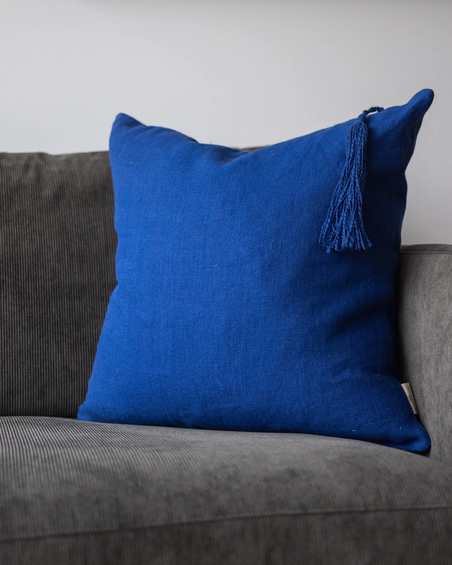 Chiara Organic Linen Throw Pillow - Image 17