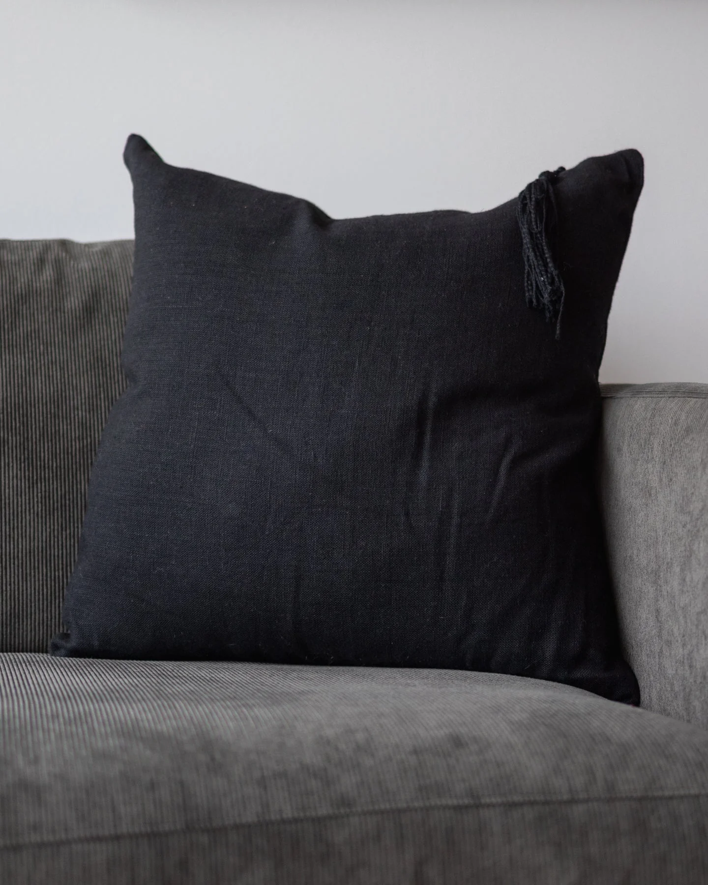 Chiara Organic Linen Throw Pillow - Image 19