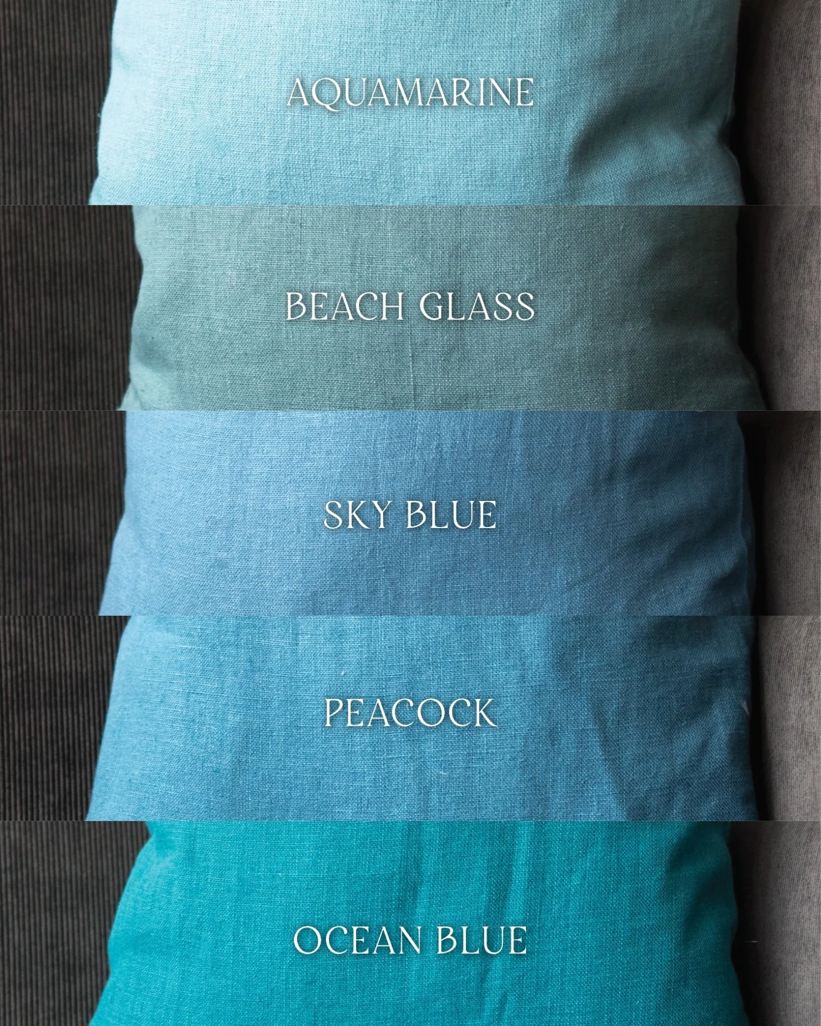 Chiara Organic Linen Throw Pillow - Image 8