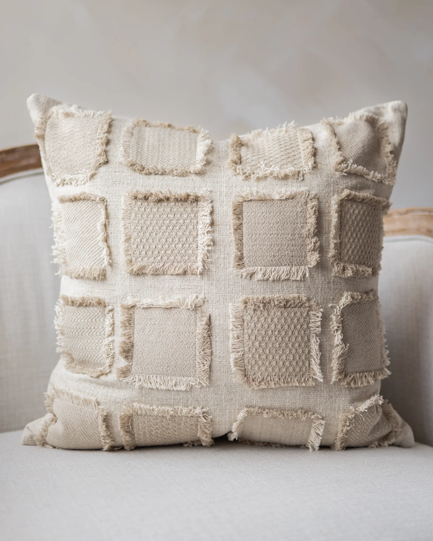 Cove Organic Linen Throw Pillow - Image 3