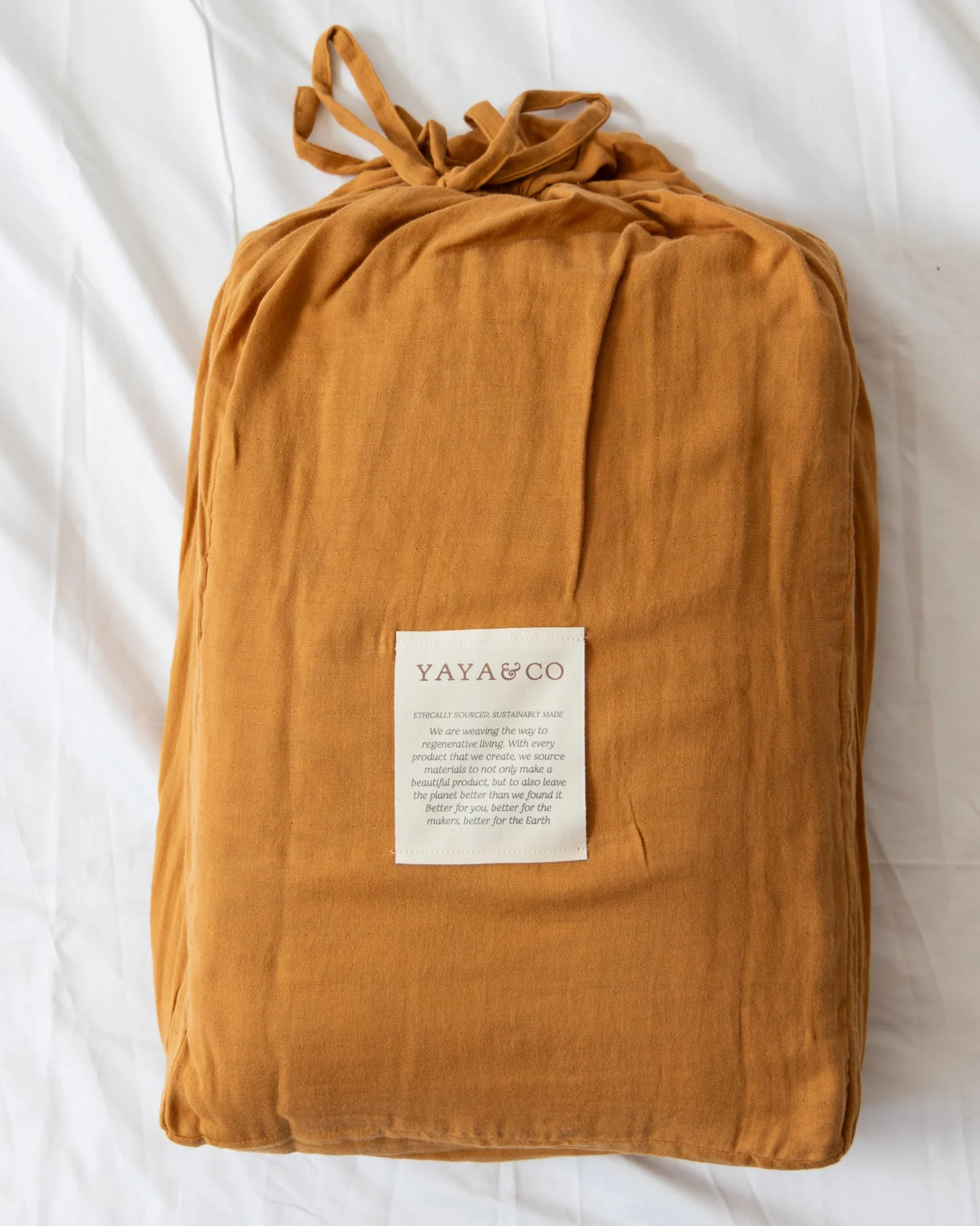 Ginette Organic Cotton Muslin Bedding Set - Image 12