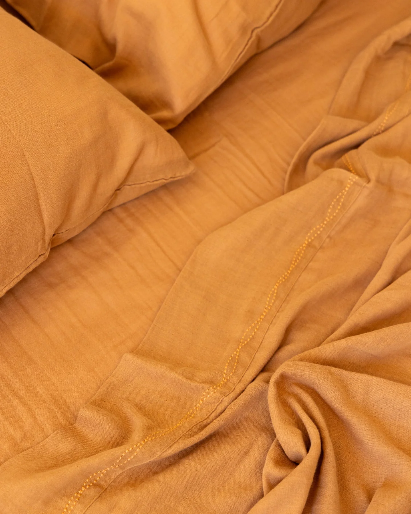Ginette Organic Cotton Muslin Bedding Set - Image 3