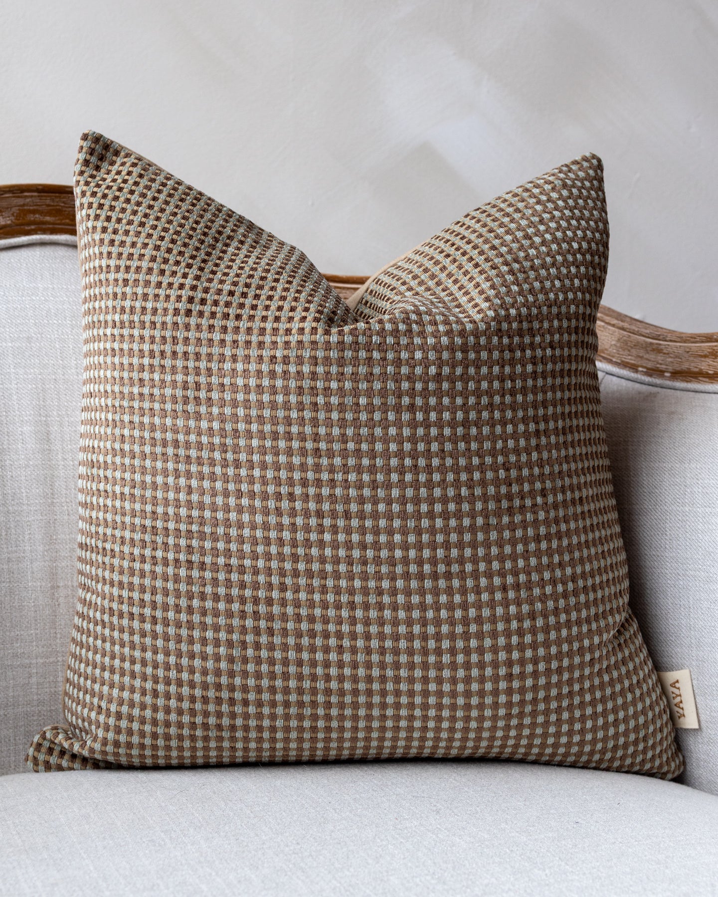 Logan Geometric Velvet Throw Pillow