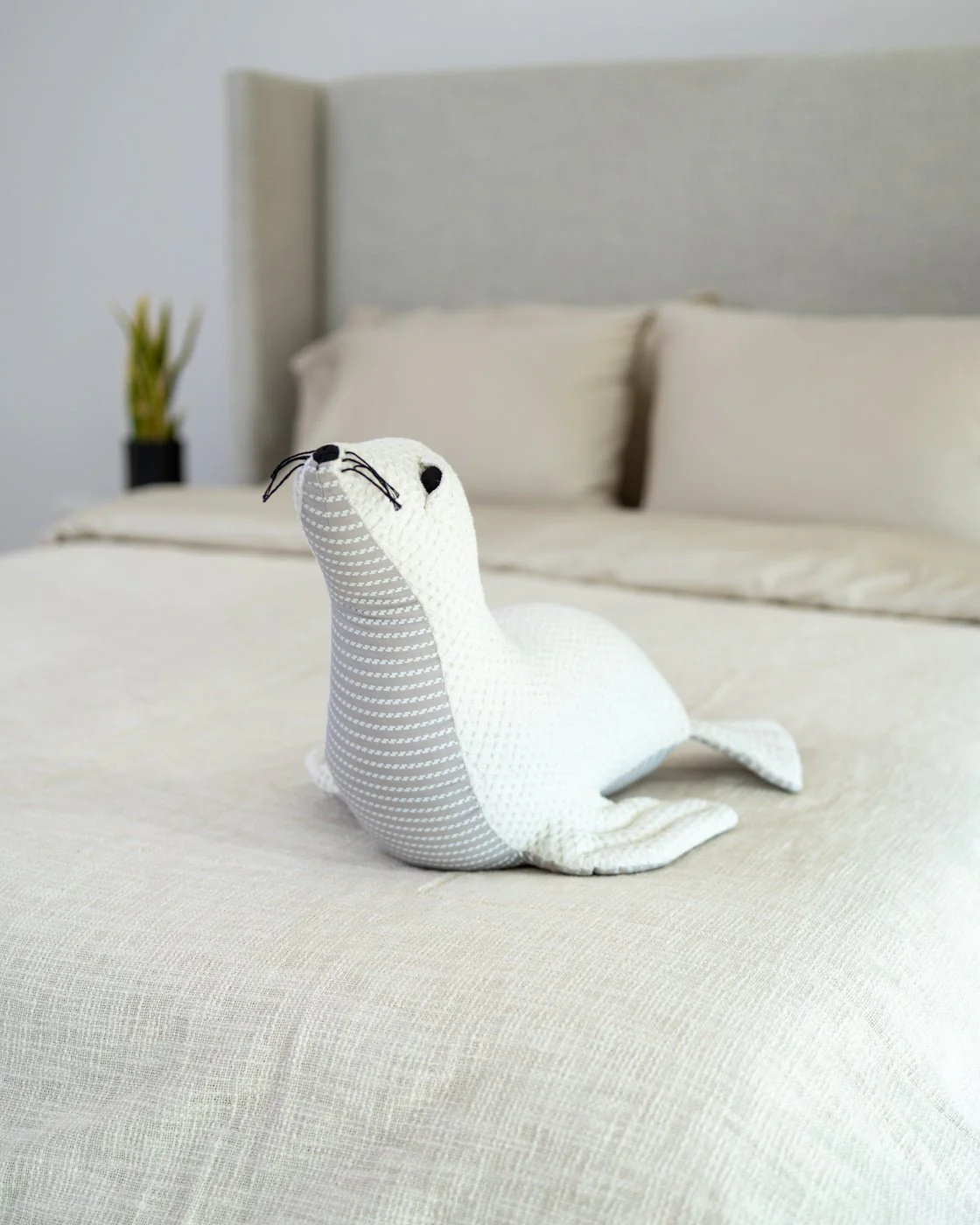 Organic Cotton Seal Pillow - Image 5