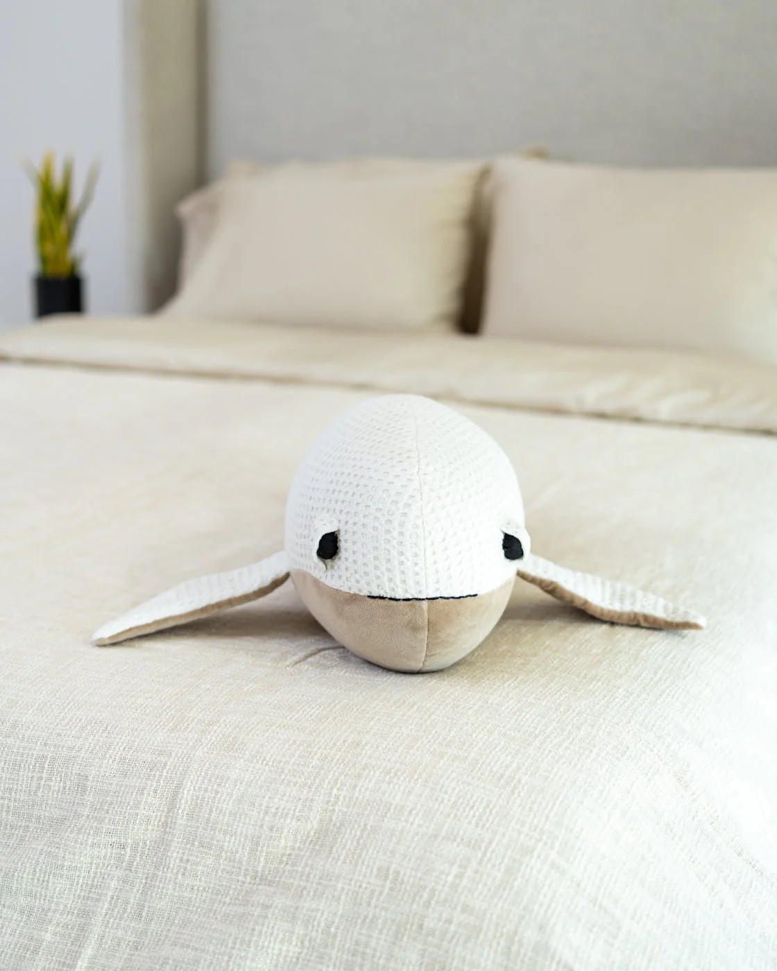 Organic Cotton Whale Pillow - Image 4