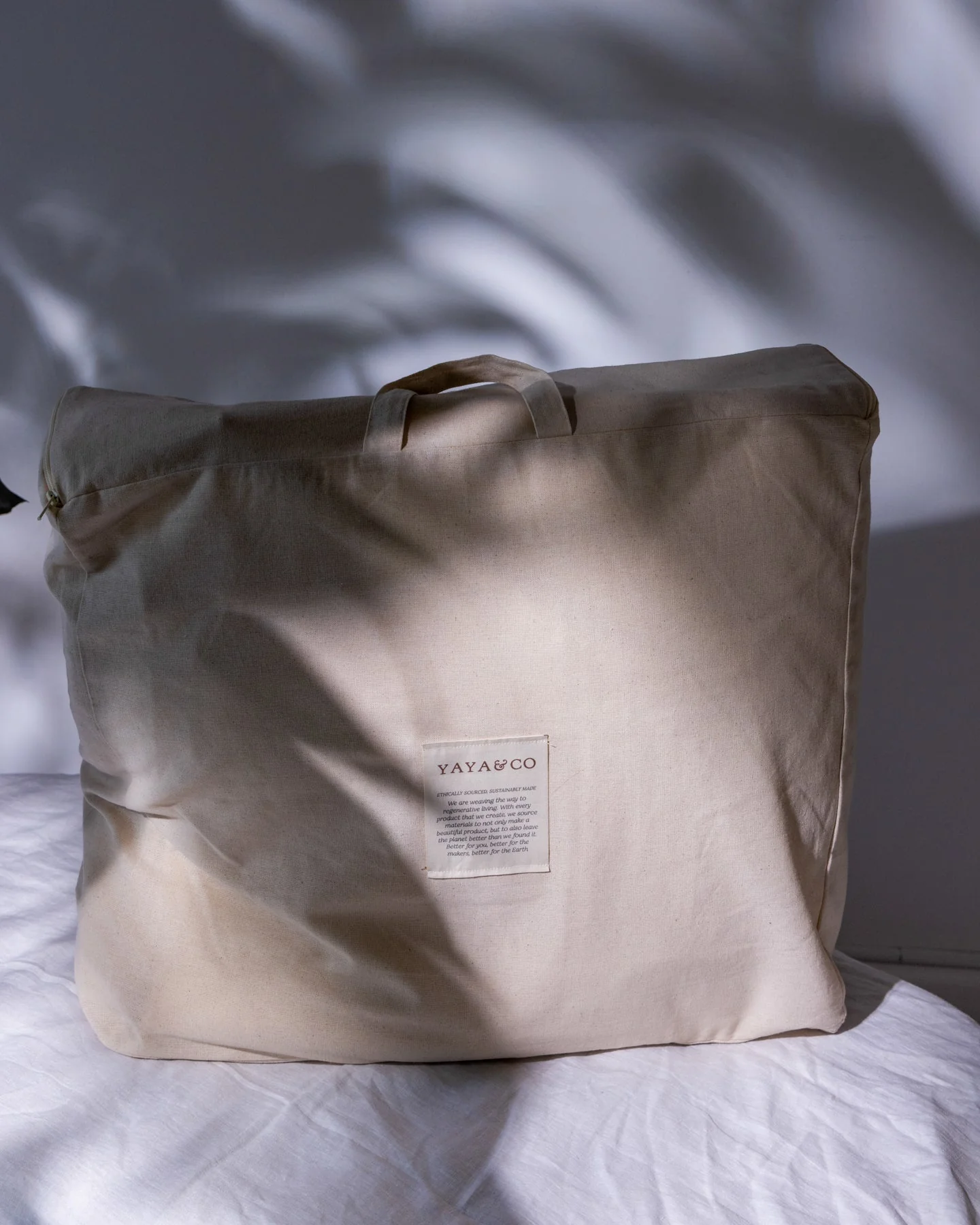 Pebbled Handstitched Organic Cotton Percale Quilt Blanket - Image 6