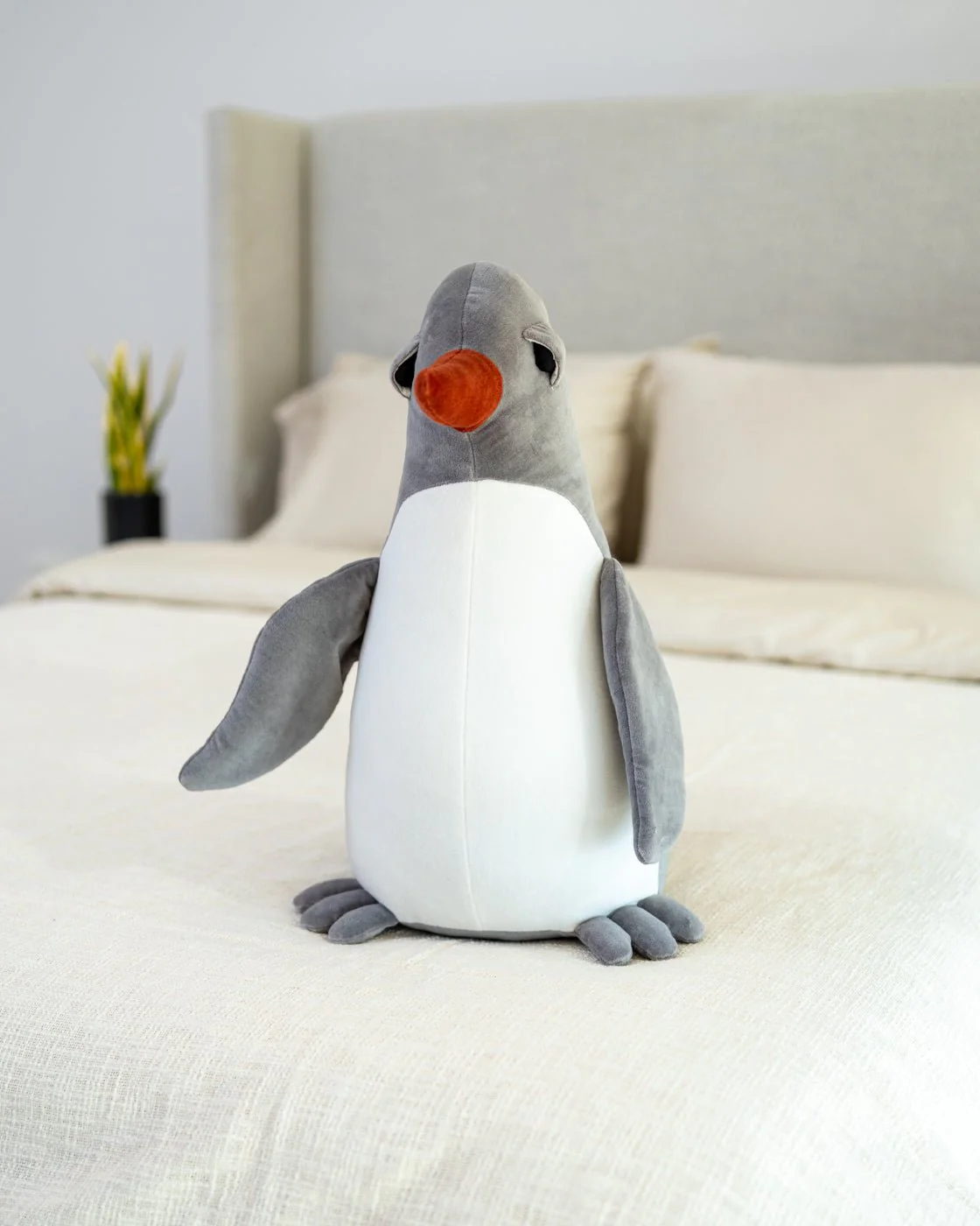 Organic Cotton Penguin Pillow - Image 4