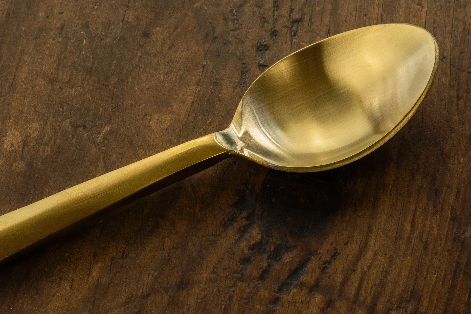 Gold Brushed Flatware Set - Image 3